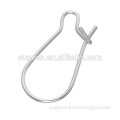 24*11mm Sterling silver lever back earwire silver ear wire earring base